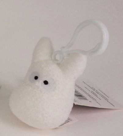 My Neighbor Totoro Plush Backpack Clip Totoro white Sun Arrow