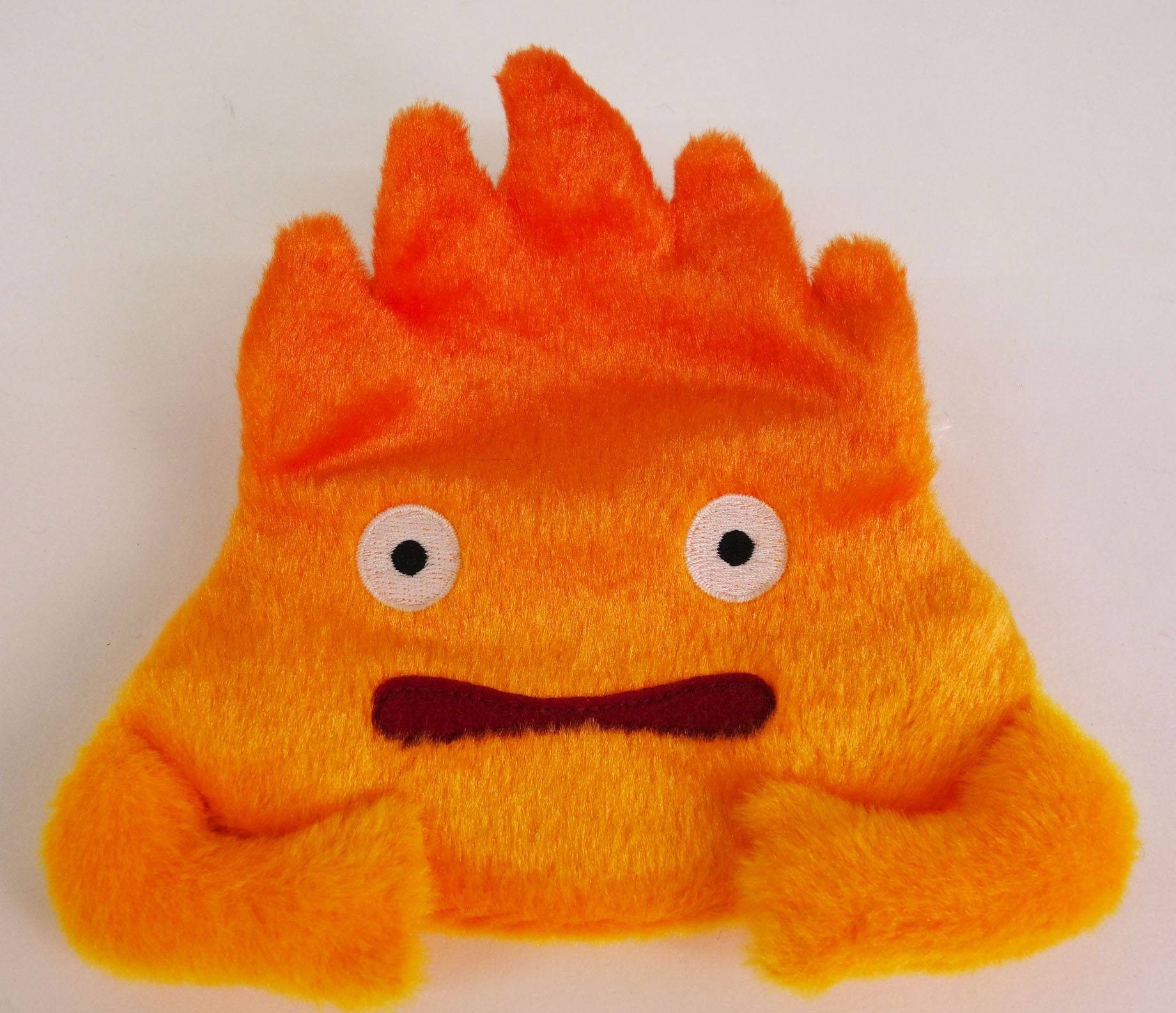 Howl's Moving Castle Plush Coin Purse Calcifer Sun Arrow