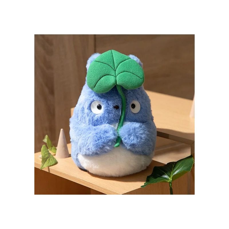 My Neighbor Totoro Nakayoshi Plush Figure Medium Totoro with leaf Sun Arrow