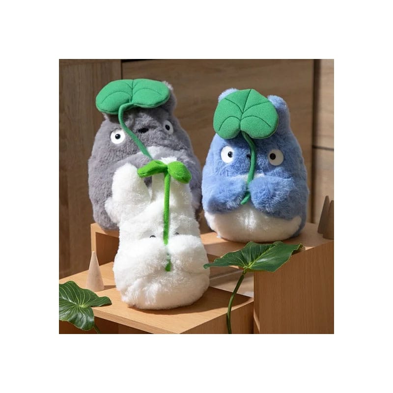 My Neighbor Totoro Nakayoshi Plush Figure Small Totoro with leaf Sun Arrow