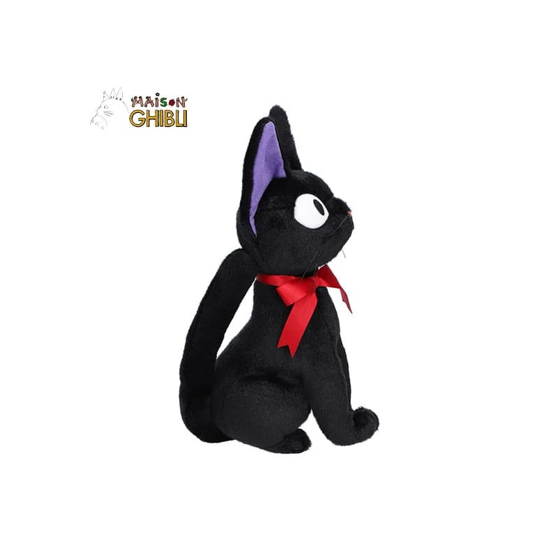 Kiki's Delivery Service Plush Figure Jiji Sitting M Semic