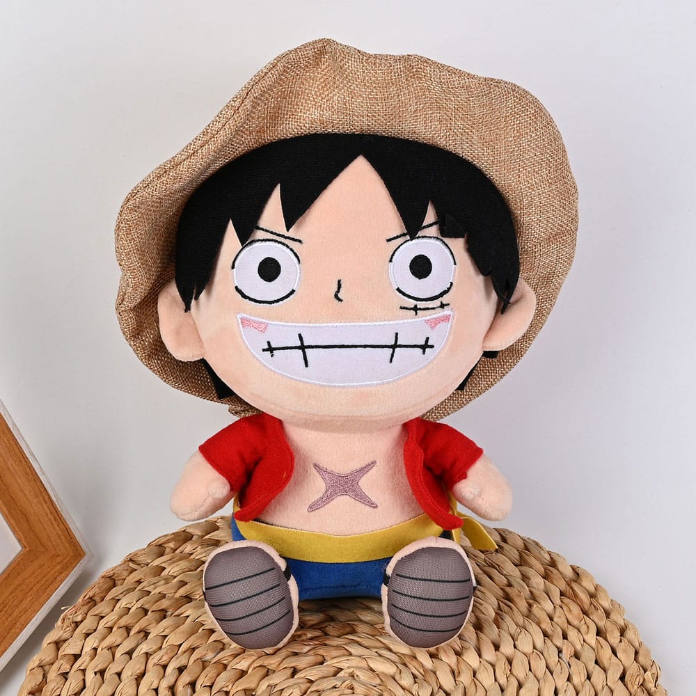 One Piece Plush Figure Monkey D. Luffy Gear 5 New World Ver. Sakami Merchandise