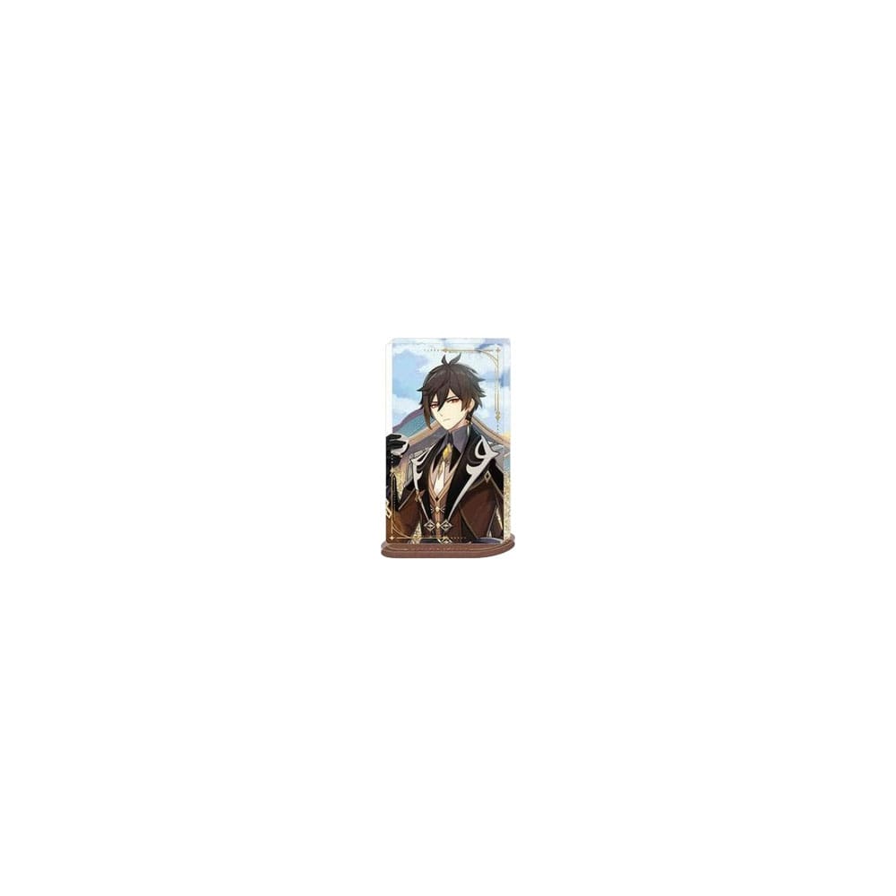 Genshin Impact Acryl Ornament with Glitter Zhongli Sakami Merchandise