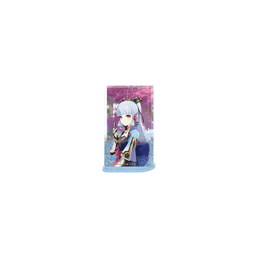 Genshin Impact Acryl Ornament with Glitter Kamisato Ayaka Sakami Merchandise