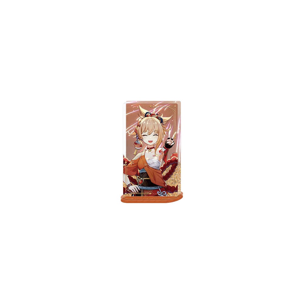Genshin Impact Acryl Ornament with Glitter Yoimiya Sakami Merchandise