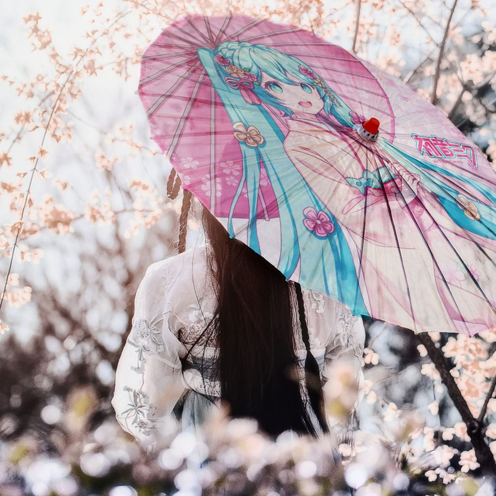 Hatsune Miku Paper Parasol Miku Sakami Merchandise