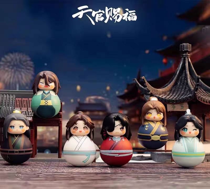 Heaven Official's Blessing Mini Figures Cute Swing Series Display 6 Sakami Merchandise