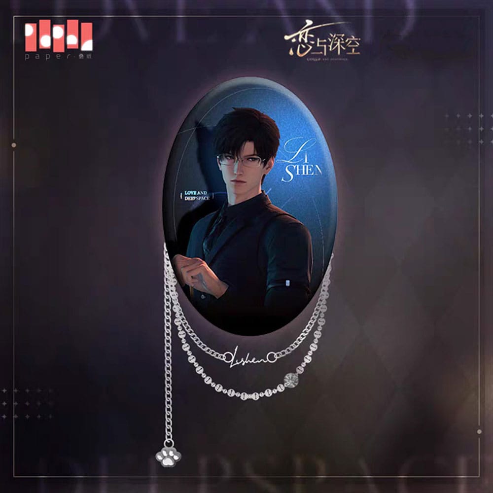 Love and Deepspace Pin Badge Zayne Sakami Merchandise