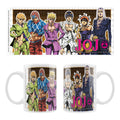 JoJo´s Bizarre Adventure Part 5 Golden Wind Ceramic Mug Main Characters Sakami Merchandise