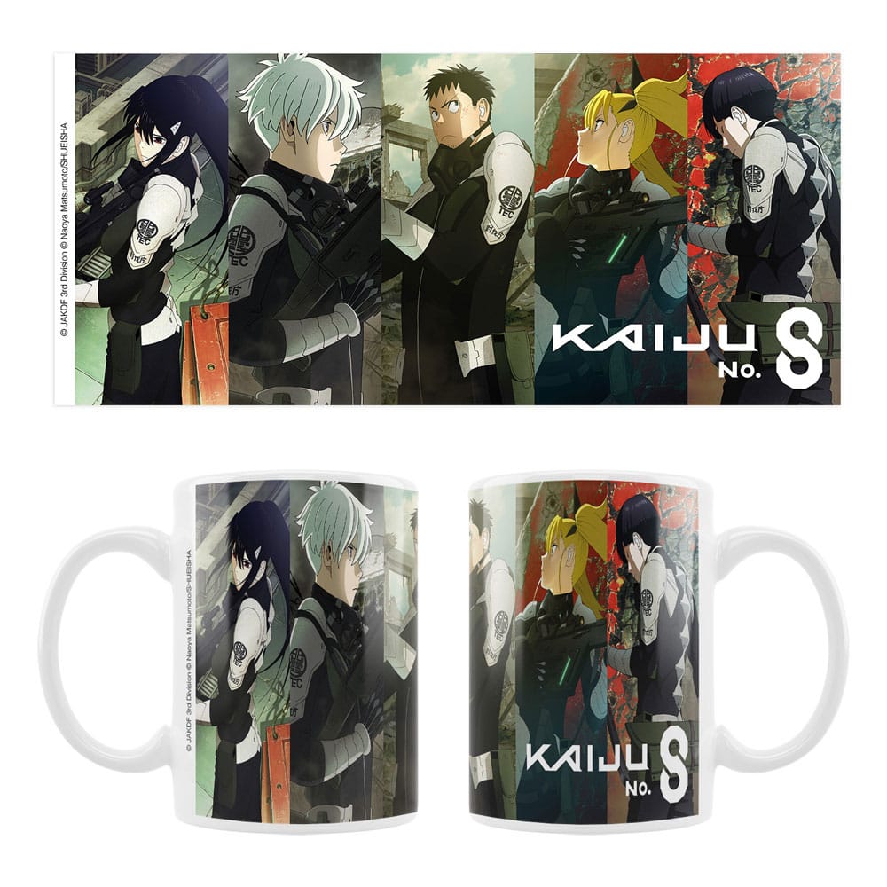 Kaiju No. 8 Ceramic Mug Mina Reno Kafka Kikoru Hoshina Sakami Merchandise