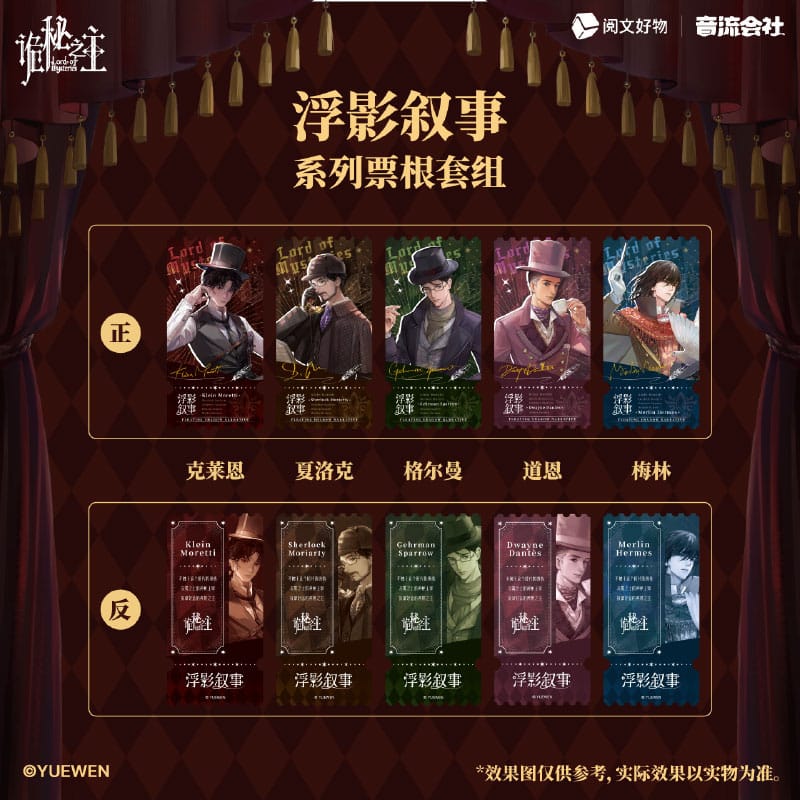 Lord of the Mysteries Blind Box Pin Badge Display 5 Sakami Merchandise