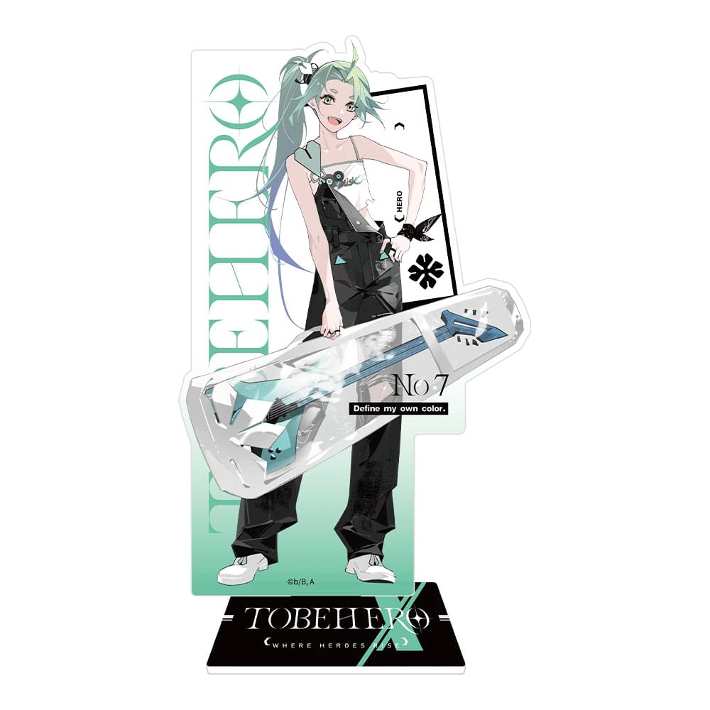 To Be Hero X Acrylic Stand Hero Show Series Lucky Cyan Sakami Merchandise