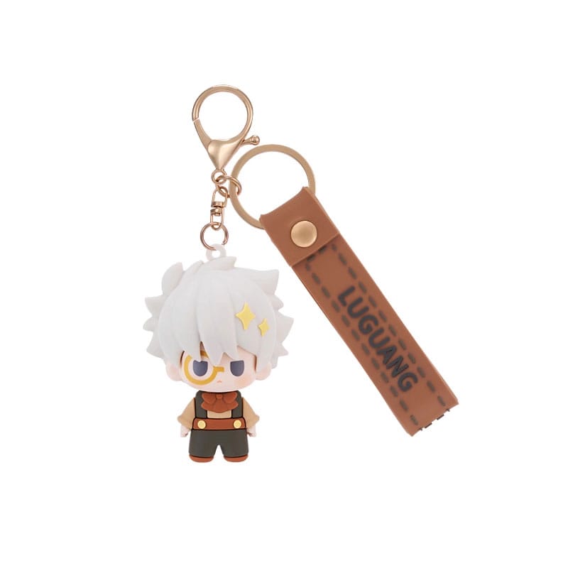 Link Click Rubber Keychain Lu Guang Sakami Merchandise