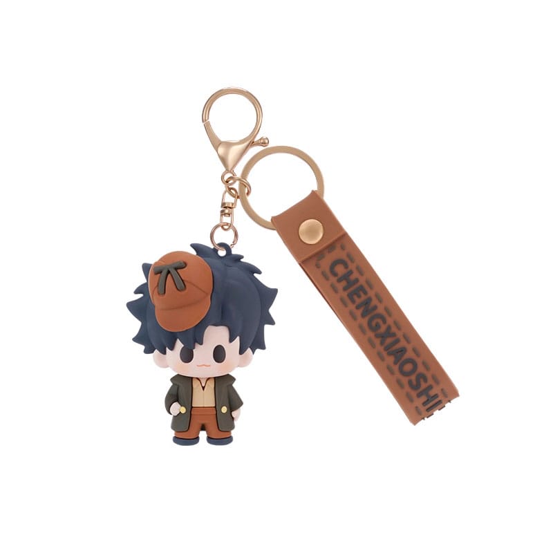 Link Click Rubber Keychain Cheng Xiaoshi Sakami Merchandise