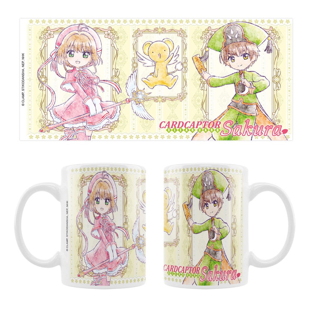Cardcaptor Sakura Clear Card Ceramic Mug Kero chan Sakami Merchandise