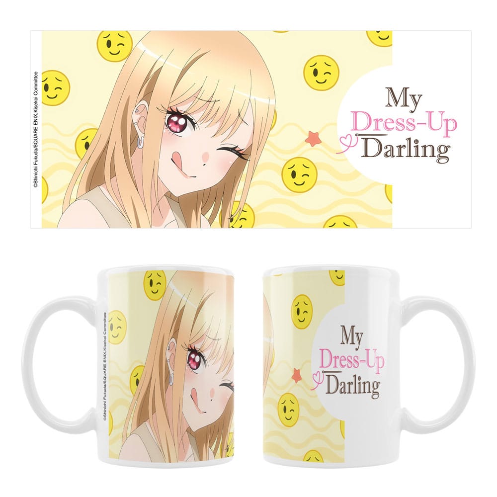 My Dress Up Darling Ceramic Mug Marin Cheeky Smile Sakami Merchandise