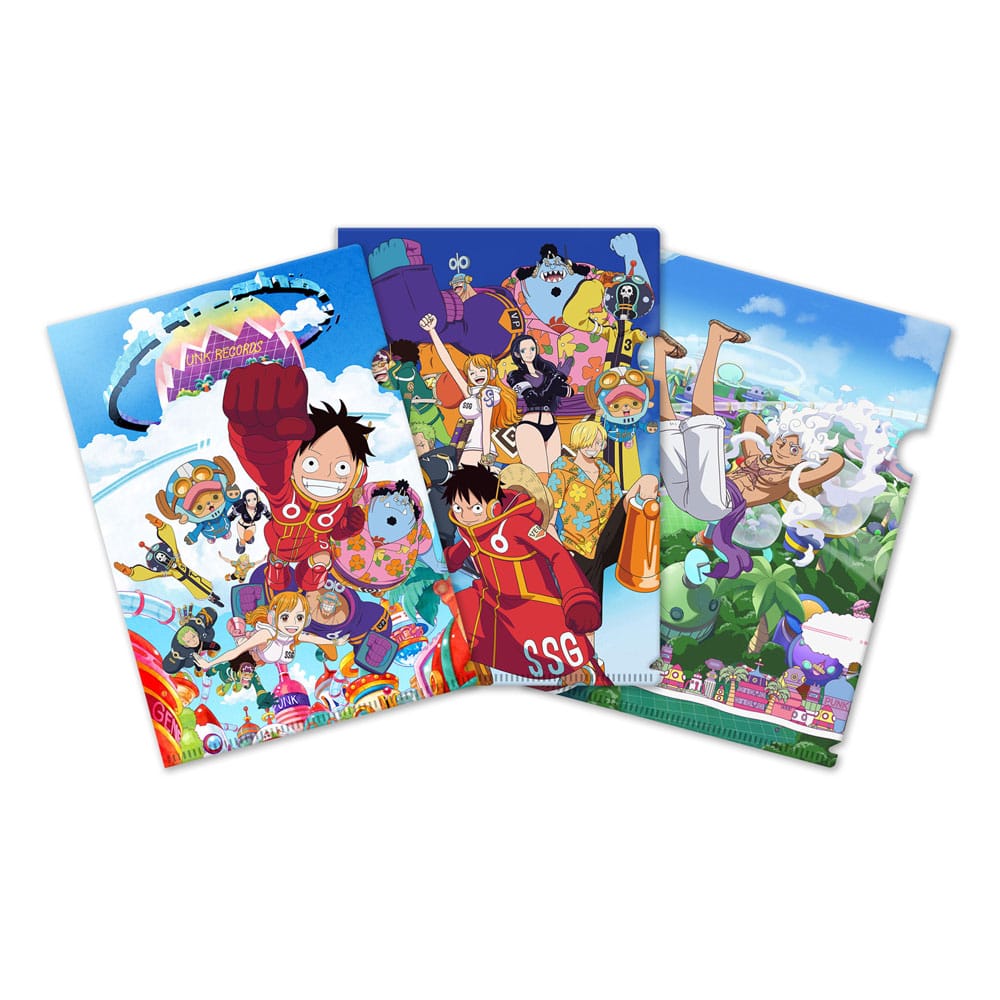 One Piece Clearfile 3 Set Egghead Saga Sakami Merchandise