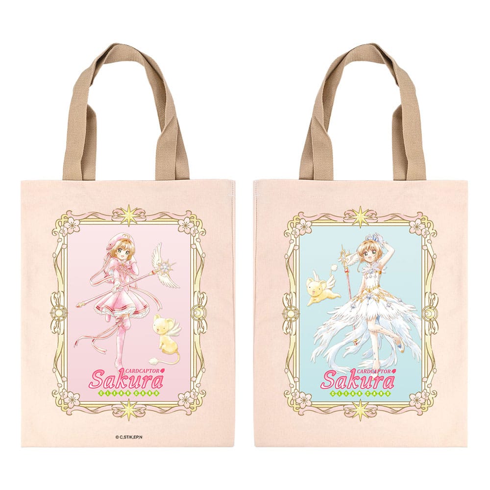 Cardcaptor Sakura Clear Card PVC Tote Bag Sakura & Kero chan Sakami Merchandise