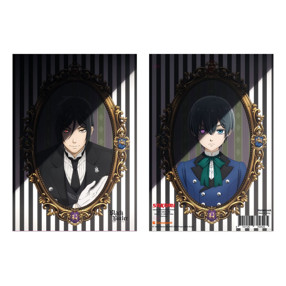 Black Butler Notebook Public School Arc Sakami Merchandise