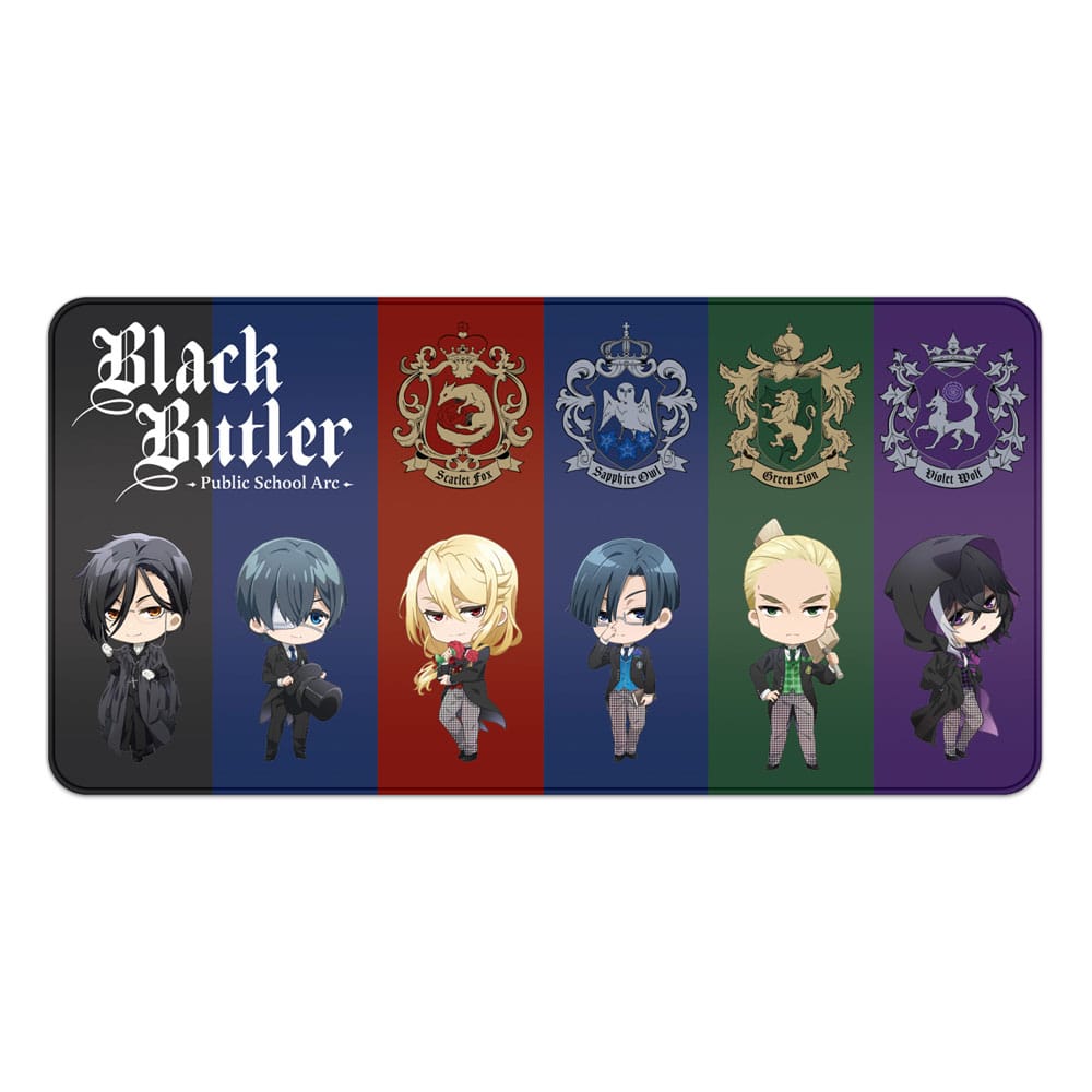 Black Butler XXL Mousepad Chibi & Emblem Sakami Merchandise
