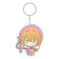 Card Captor Sakura Clear Card Acrylic Keychain Sakura Kinomoto Sakami Merchandise