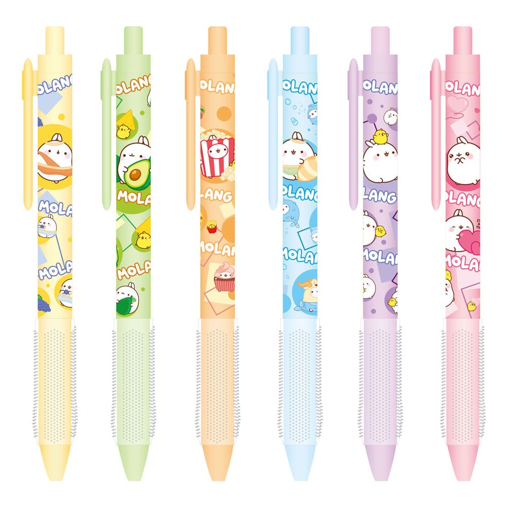Molang Premium Gel Pens Display 24 Sakami Merchandise