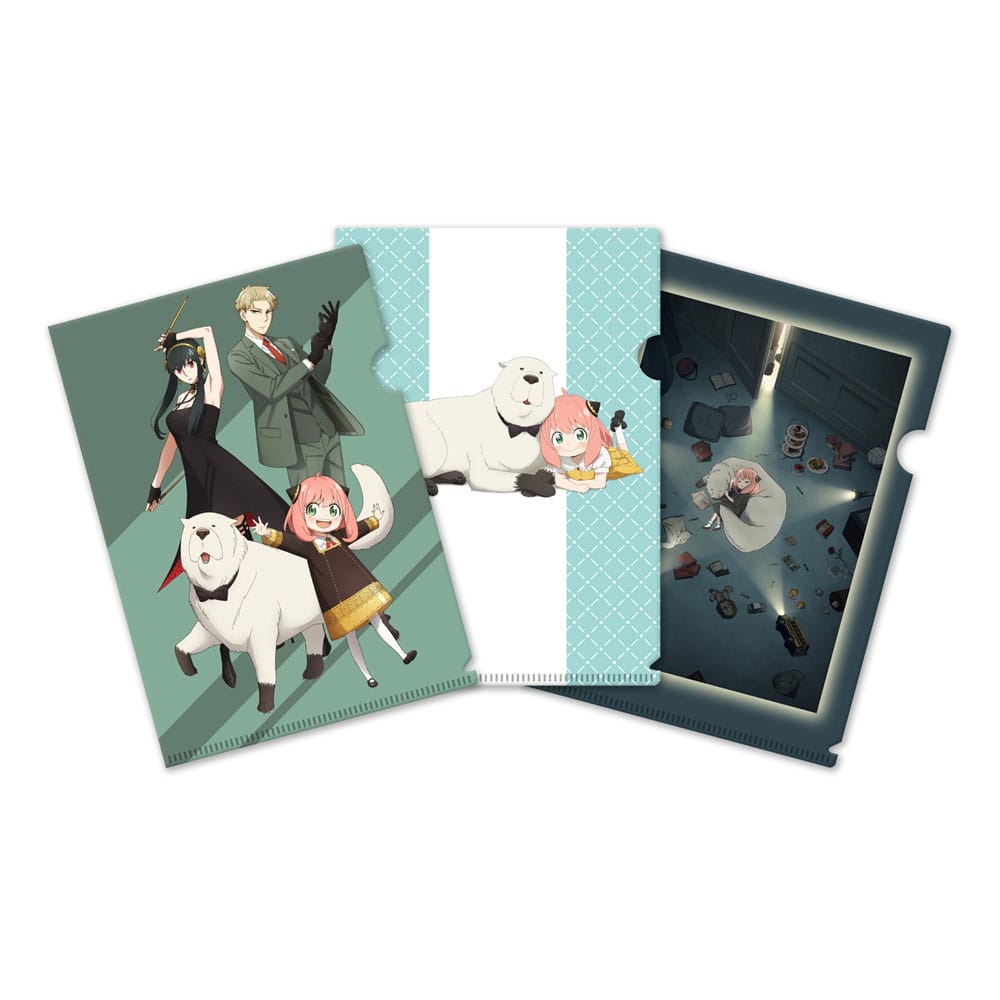 Spy x Family Clearfile 3 Set Season 3 Sakami Merchandise