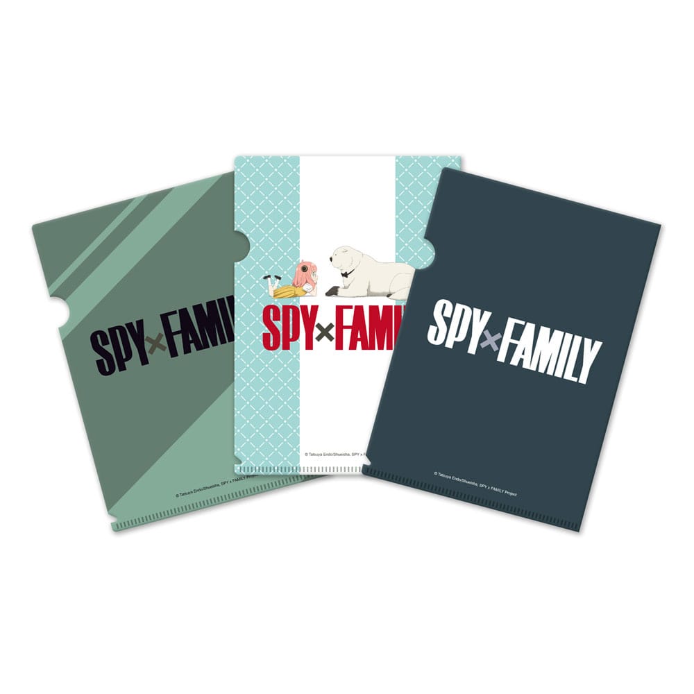 Spy x Family Clearfile 3 Set Season 3 Sakami Merchandise