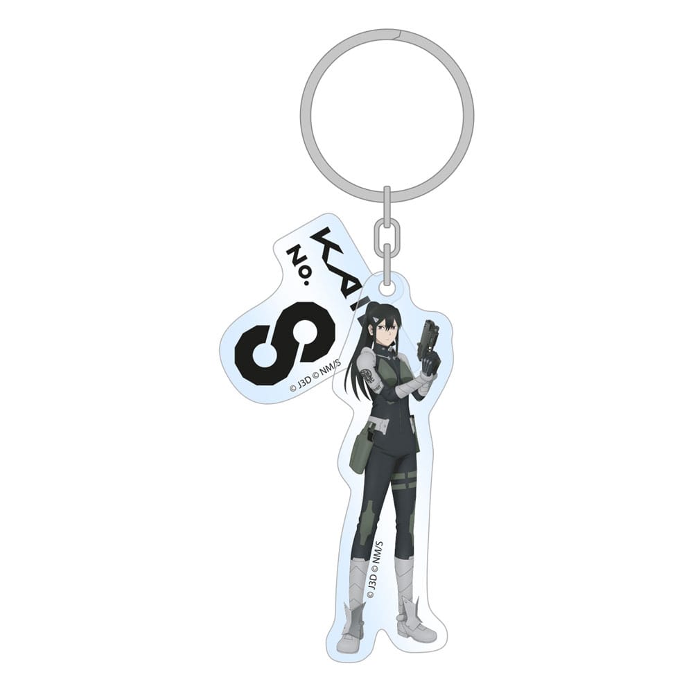 Kaiju No. 8 Acrylic Keychain Mina Ashiro Season 2 Holographic Sakami Merchandise