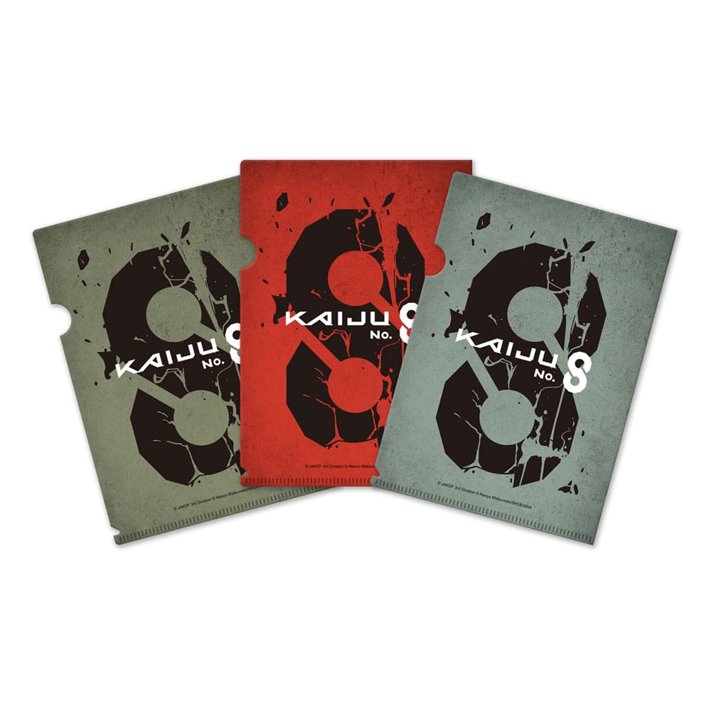 Kaiju No. 8 Clearfile 3 Set Season 2 Sakami Merchandise