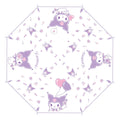 Sanrio Cane Umbrella Kuromi Kawaii Transparent Sakami Merchandise