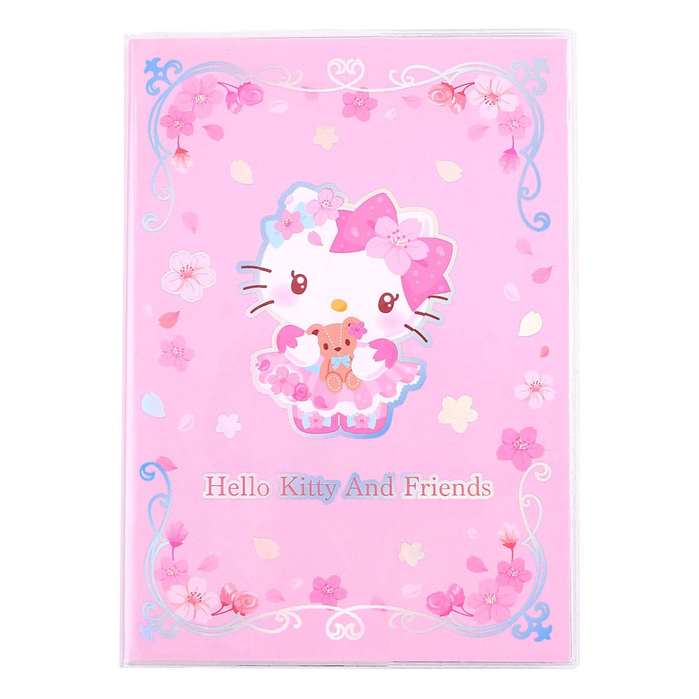 Sanrio Notebook Hello Kitty & Friends Sakura Series Holographic Checkered Sakami Merchandise
