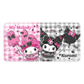 Sanrio Pink Black Party Series XXL Mousepad My Melody & Kuromi Sakami Merchandise