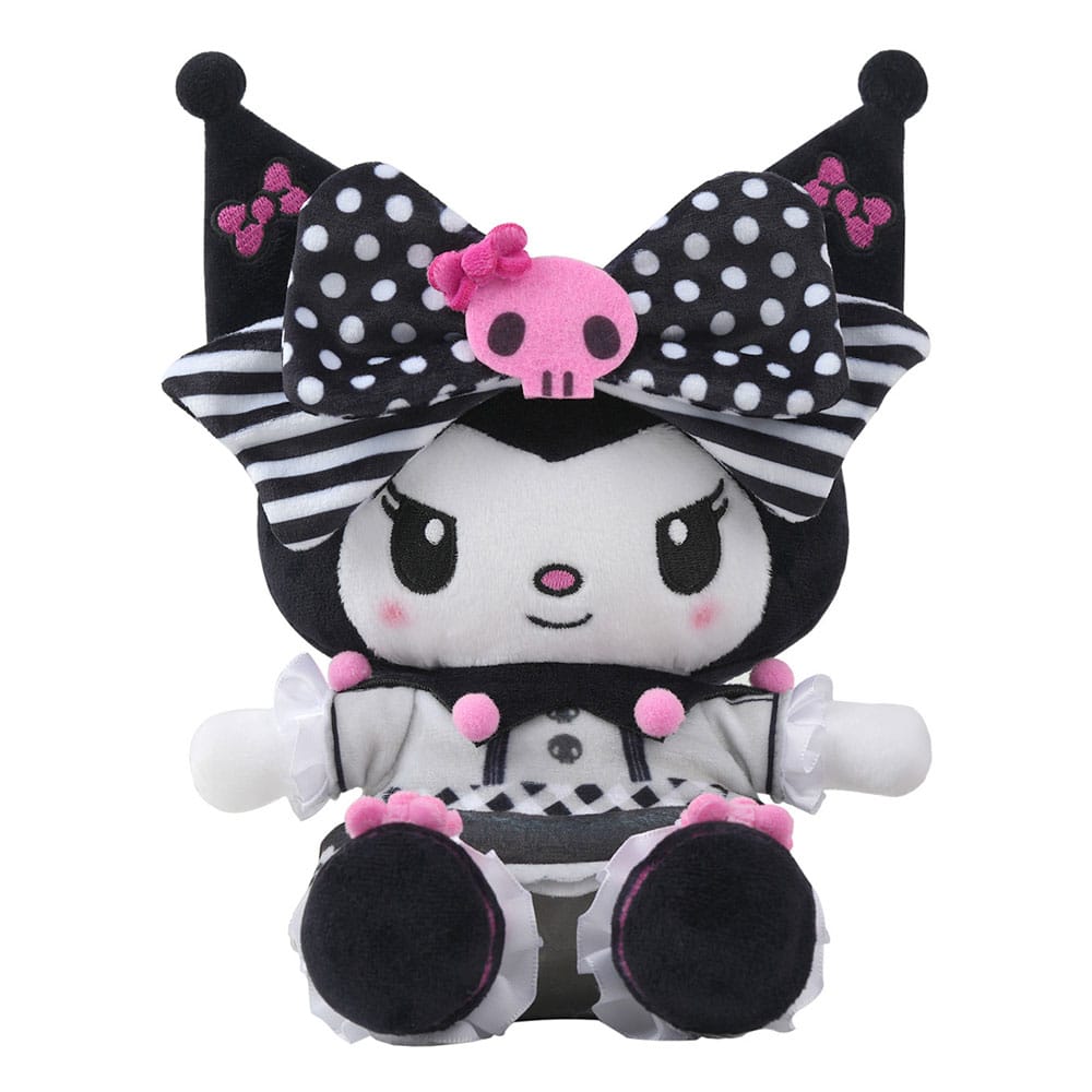 Sanrio Pink Black Party Series Plush Figure Kuromi L Sakami Merchandise