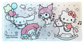Sanrio Pink Black Party Series XXL Mousepad Hello Kitty & Friends Infant Style Sakami Merchandise