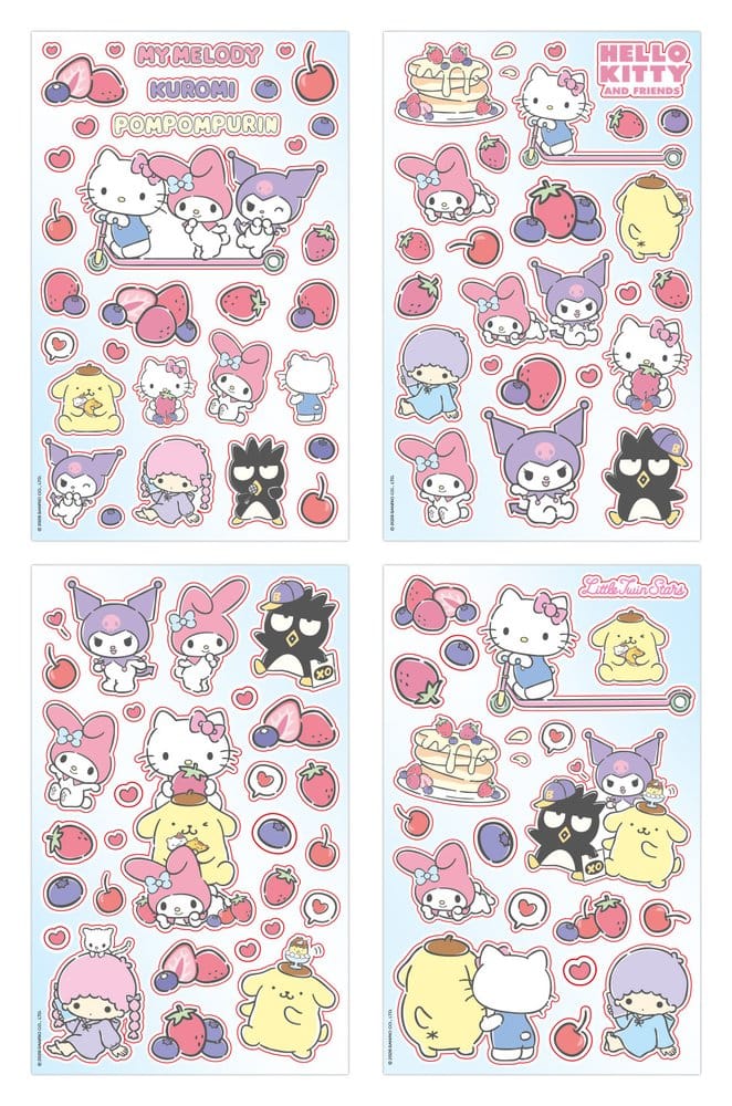 Sanrio Sticker Pack Hello Kitty & Friends 02 Everyday Sakami Merchandise