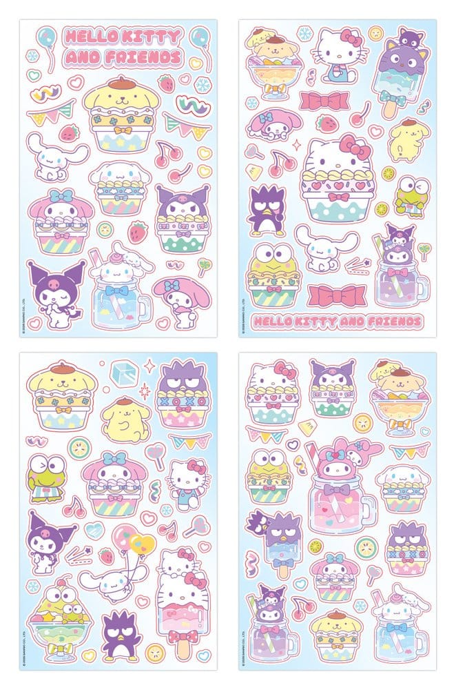 Sanrio Sticker Pack Hello Kitty & Friends 03 Cupcake Sakami Merchandise
