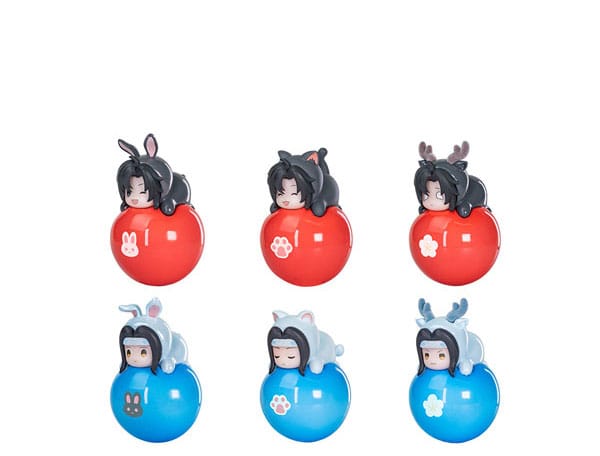 HeGrandmaster of Demonic Cultivation Yura Yura Mascot Mini Figures Display 6 Sakami Merchandise