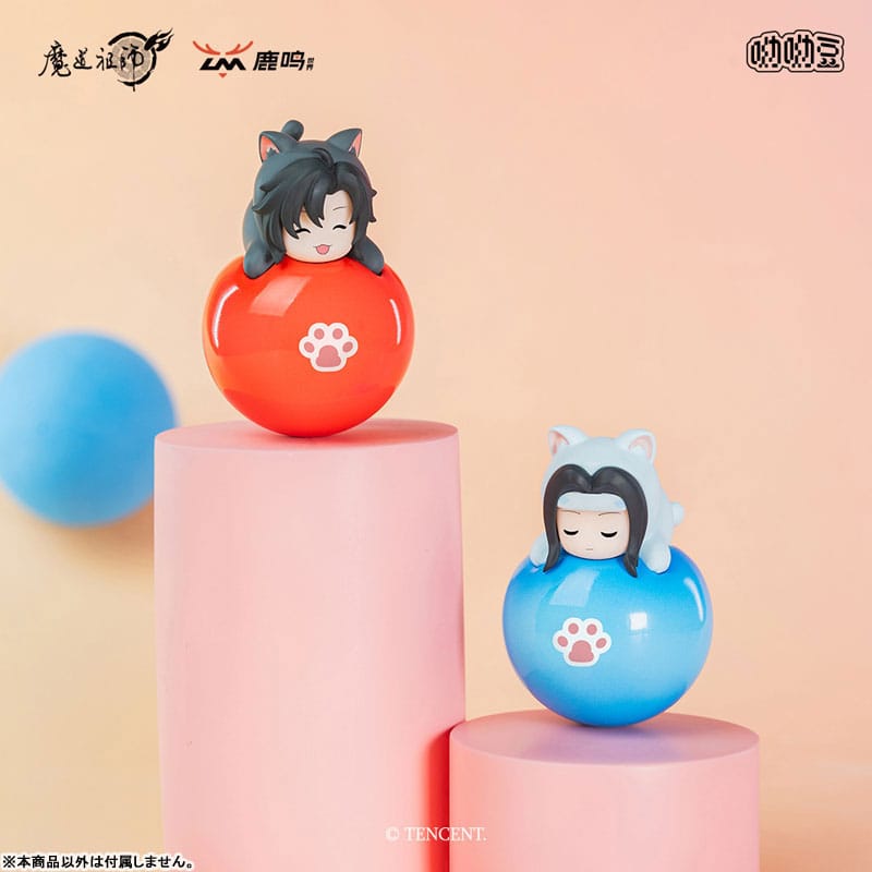 HeGrandmaster of Demonic Cultivation Yura Yura Mascot Mini Figures Display 6 Sakami Merchandise