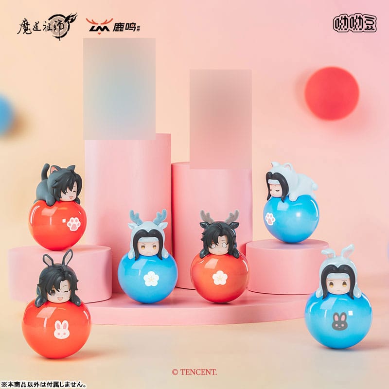 HeGrandmaster of Demonic Cultivation Yura Yura Mascot Mini Figures Display 6 Sakami Merchandise