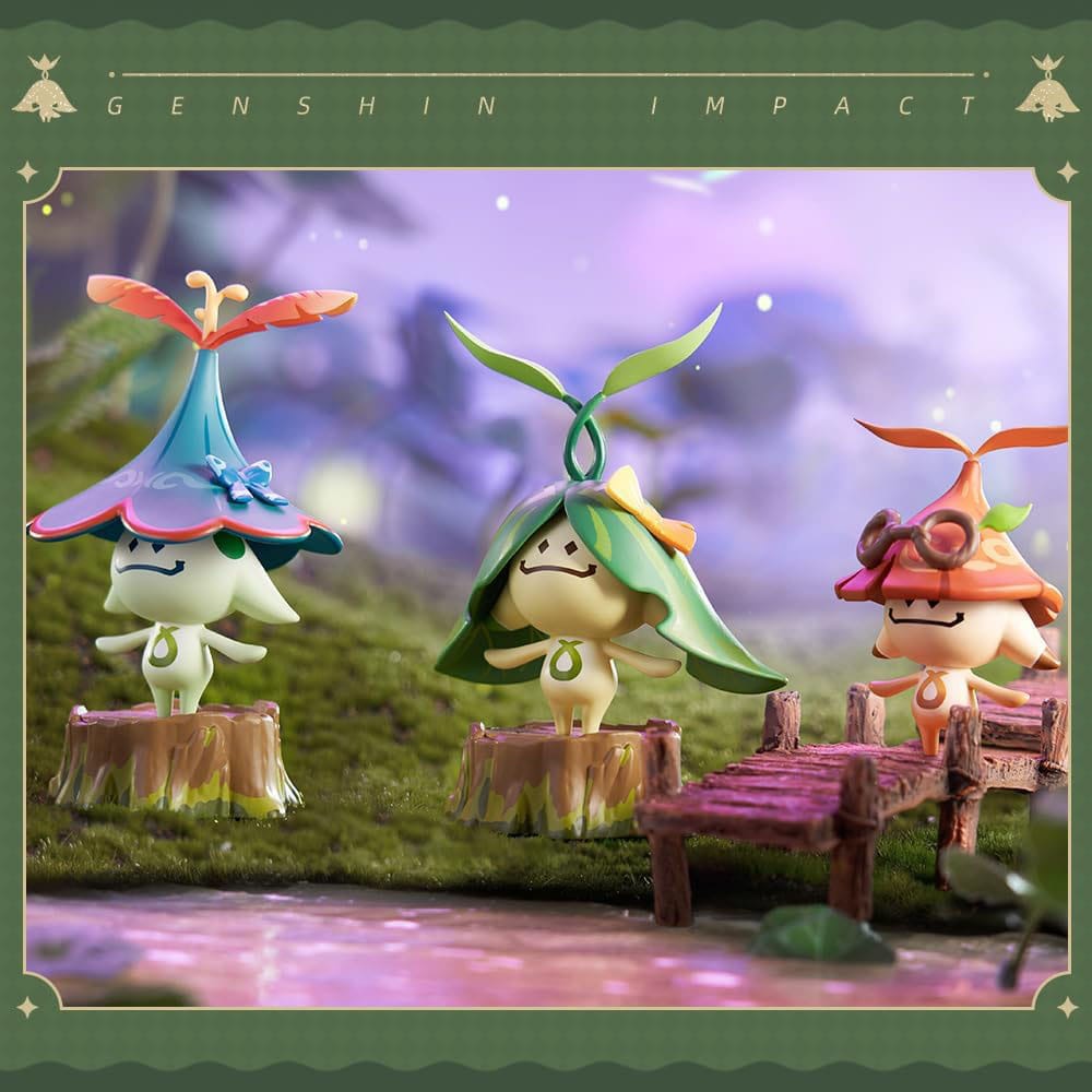Genshin Impact Blind Box Mini Figures Aranara Series Display 9 Sakami Merchandise