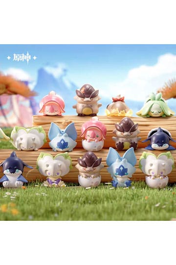 Genshin Impact Natlan Saurian Series Mini Figures Blind Box Display 20 Sakami Merchandise