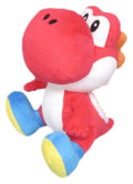 Super Mario Plush Figure Yoshi Red Sanei