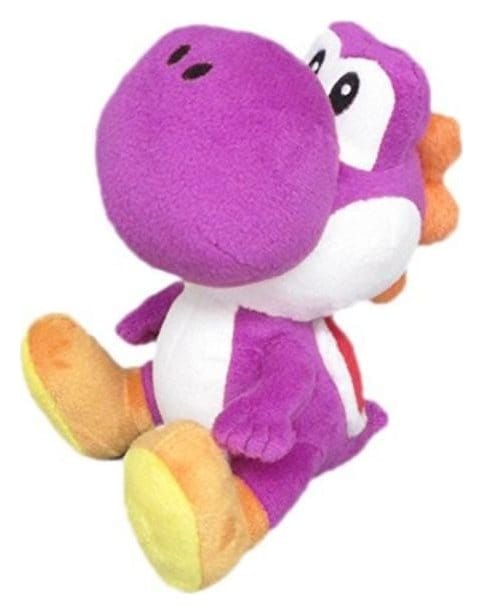 Super Mario Plush Figure Yoshi Purple Sanei