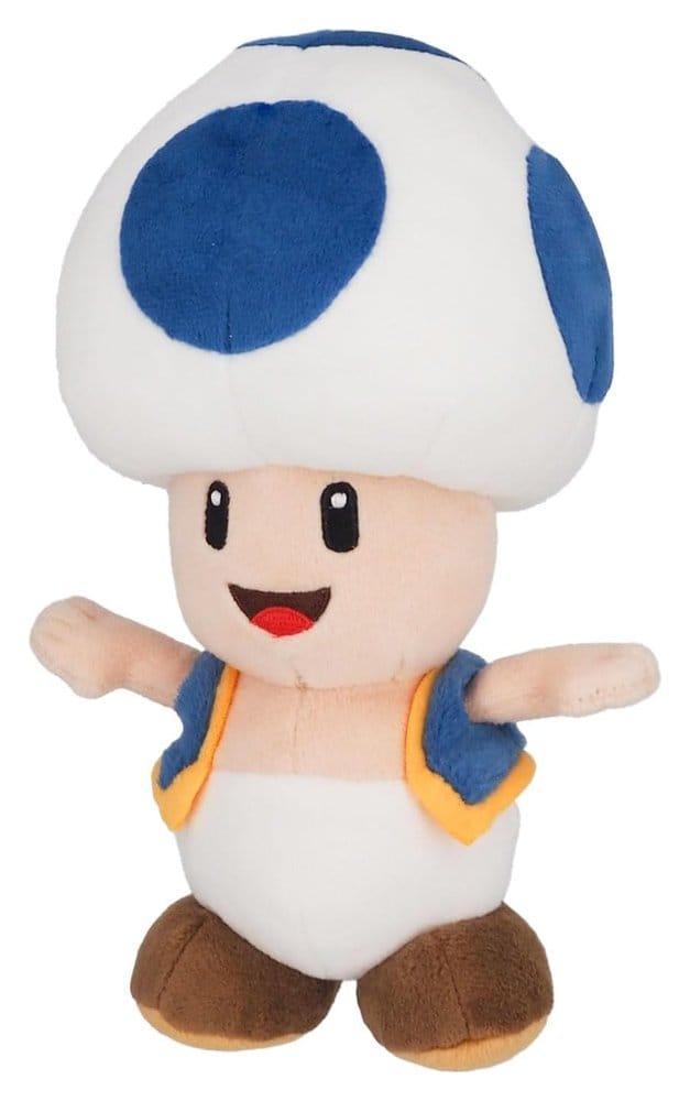 Super Mario Plush Figure Toad Sanei