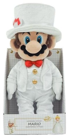 Super Mario Plush Figure Mario Wedding Sanei