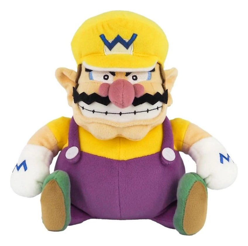 Super Mario Plush Figure Wario Sanei