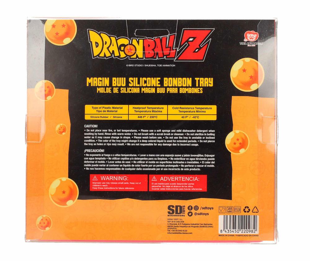 Dragon Ball Z Silicone Cookies Tray Majin Buu SD Toys