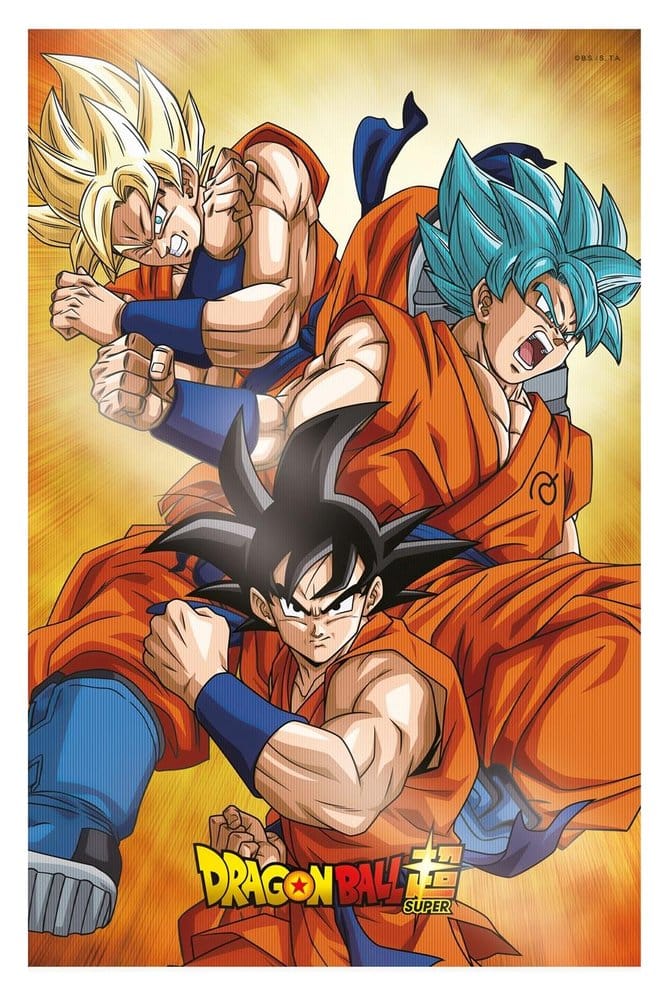 Dragon Ball Super 3D Poster Champa Goku SD Toys