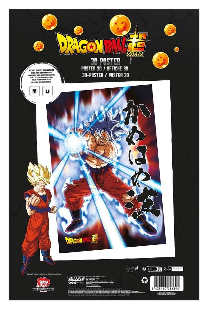 Dragon Ball Super 3D Poster Survival Goku SD Toys